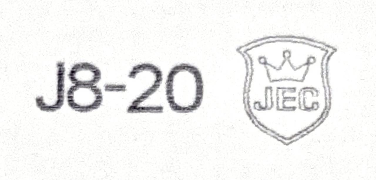 JEC J8-20 右側 交通部認證標章