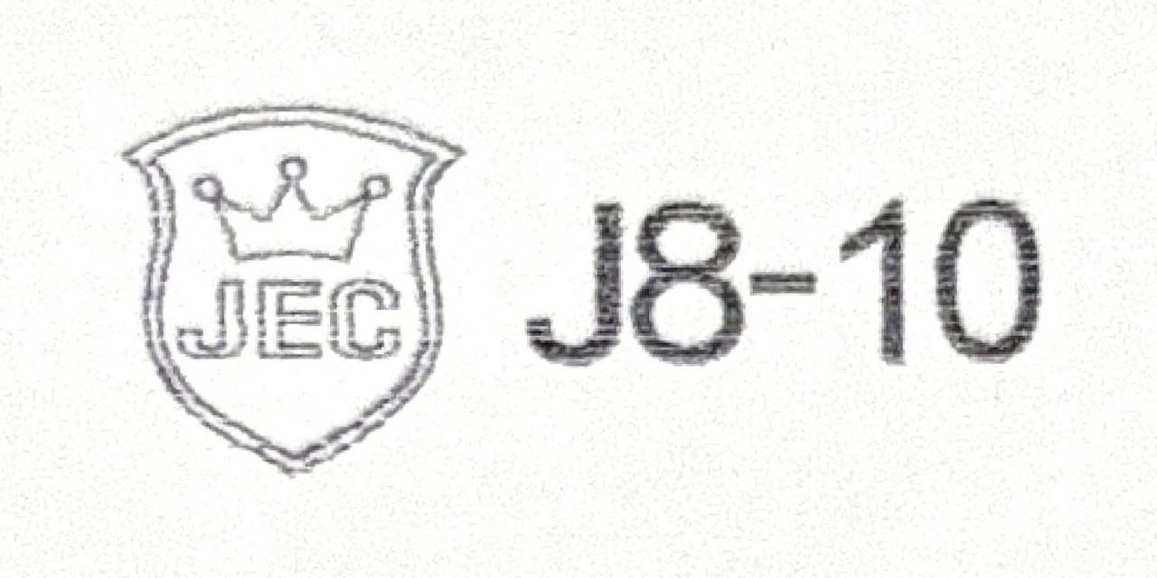 JEC J8-10 左側 交通部認證標章