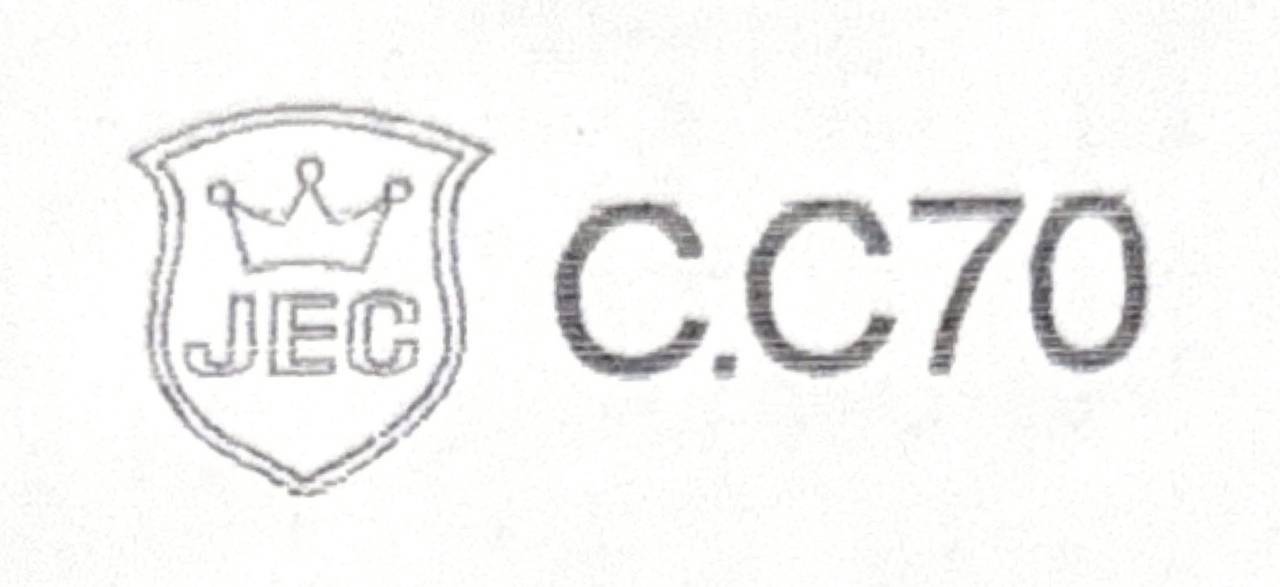 JEC C.C70 正品認證標章 A