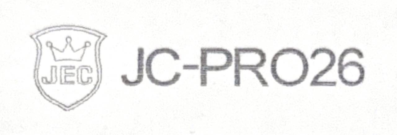 JEC JC-PRO26 左側 交通部認證標章